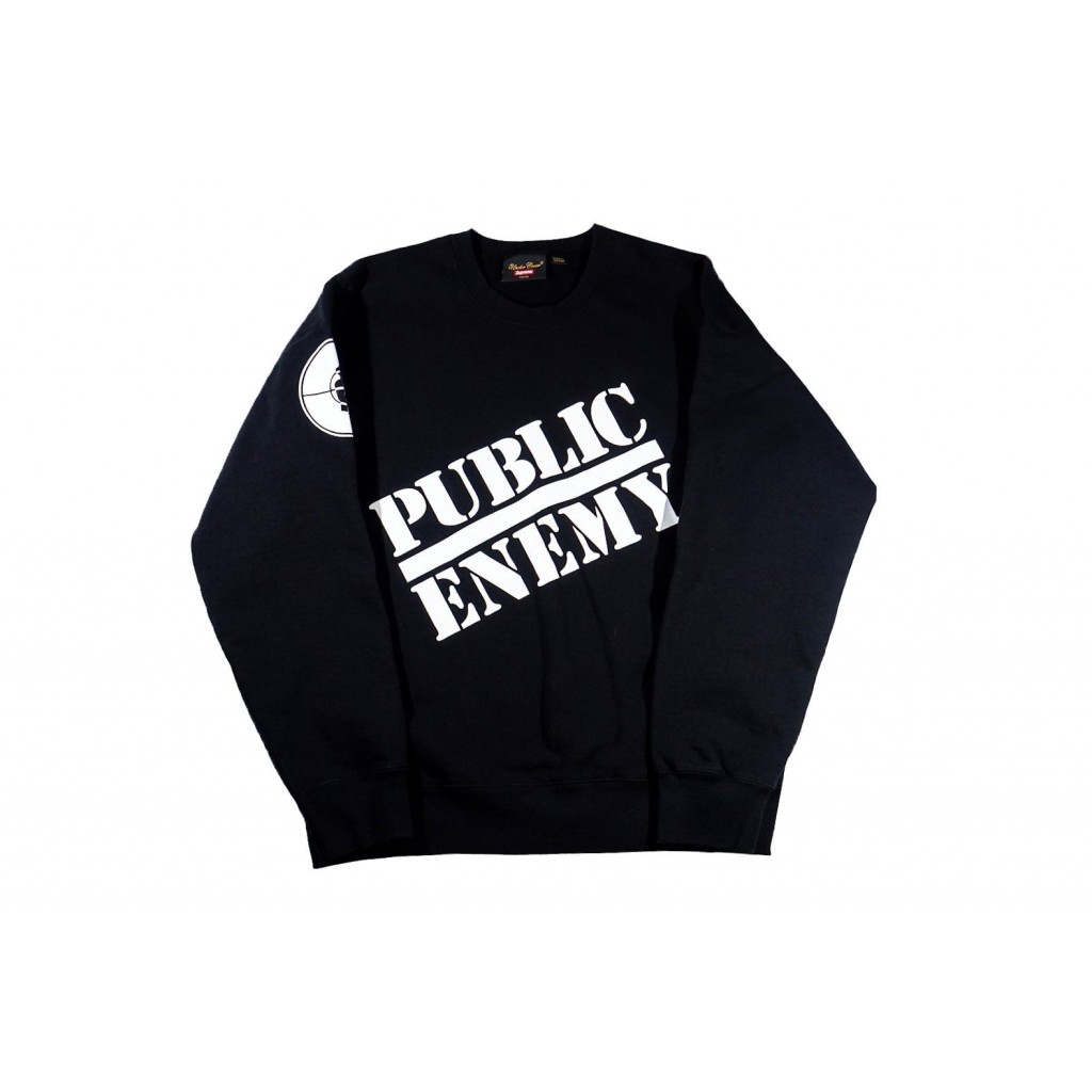 Supreme public outlet enemy crewneck